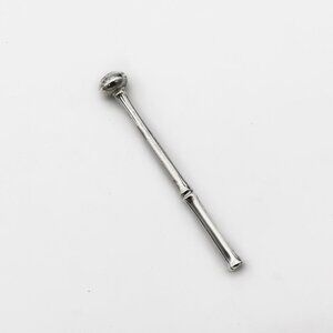 TIFFANY & CO.  Bamboo Sterling Silver Cocktail/ Drink Stirring Stick